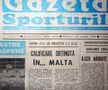 Ce scria Gazeta Sporturilor, după înfrângerea Universității Craiova cu Dinamo Tbilisi