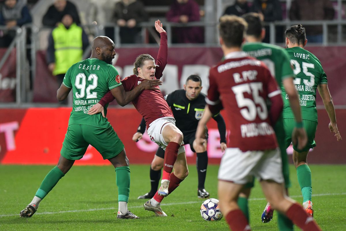 Rapid - Gloria Buzău / foto: Cristi Preda (GSP)