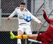 Alex Țîrlea, în perioada de la Real. În noiembrie 2018, românul a fost integralist în partida contra lui AS Roma din Youth League, pasând decisiv la un gol. / Sursă foto: Instagram/realmadrid.com