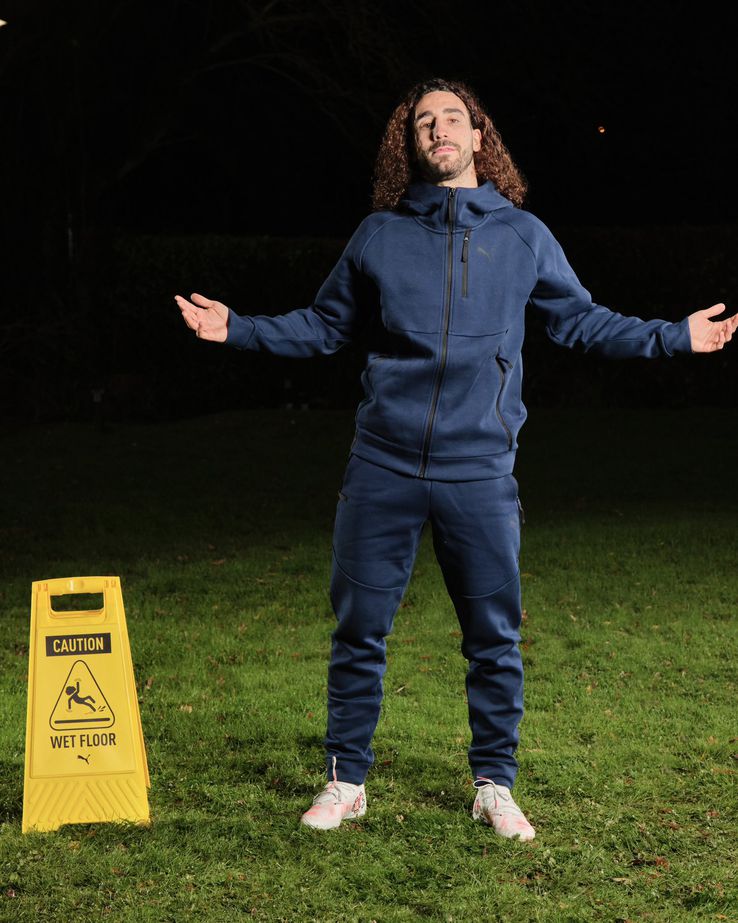 Marc Cucurella lansează mesajul Puma: „Nu contează cum aluneci, ci cum îți revii!” / Foto: X