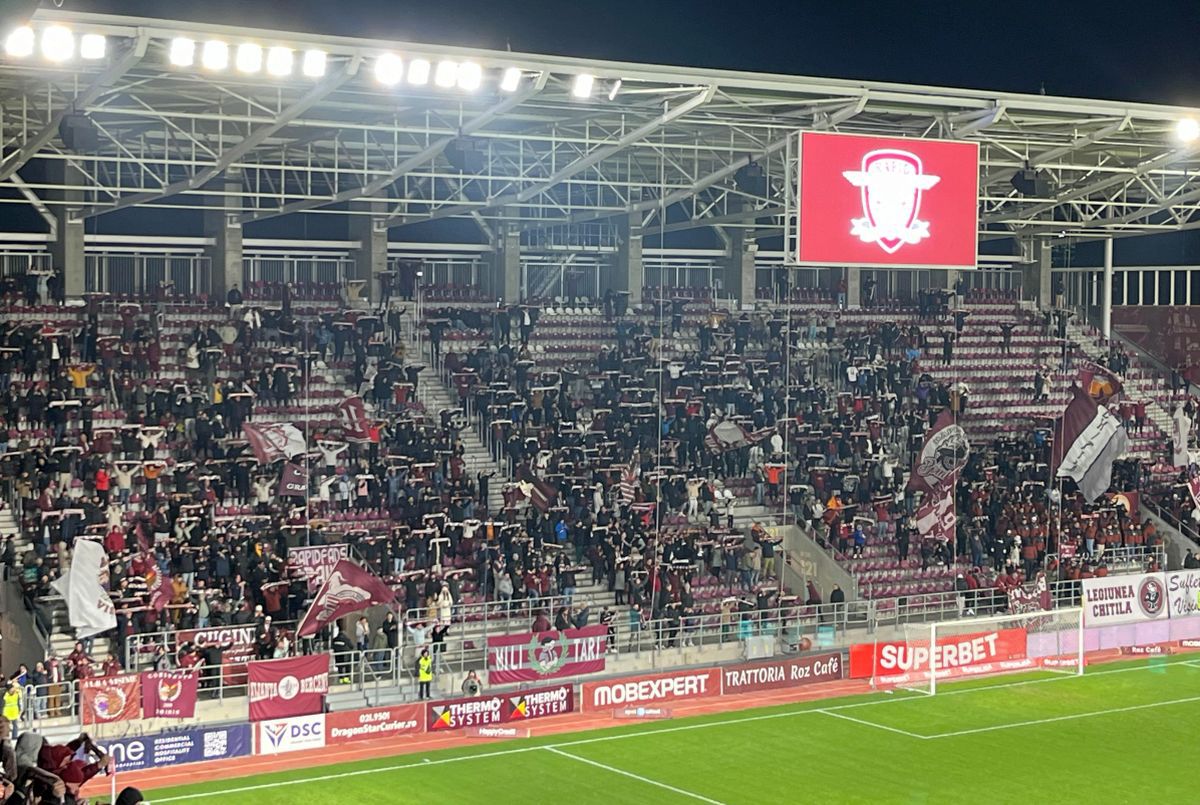 Continuă scandalul la Rapid » Suporterii au strigat: „Demisia, demisia!” + mesaj jignitor