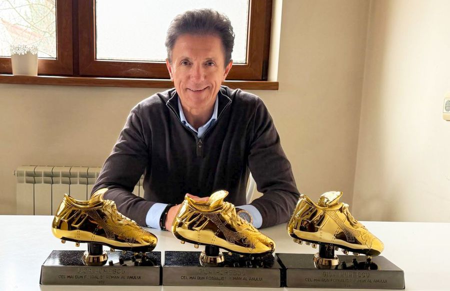 Gică Popescu: „Sunt extraordinar de mândru că am reușit să-l înving de 6 ori pe Gică Hagi pentru Fotbalistul Anului!” » „Gazeta dă cel mai relevant premiu din fotbalul românesc”, iar decernarea e astăzi!