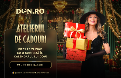 Atelierul de cadouri - Fiecare zi vine cu o surpriză în Calendarul lui Don