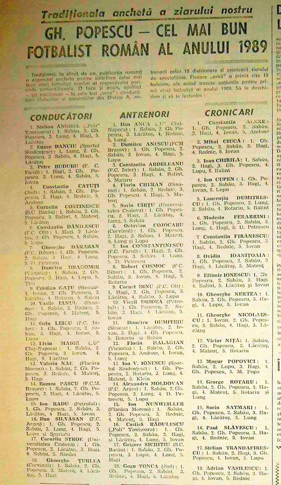 Gică Popescu: „Sunt extraordinar de mândru că am reușit să-l înving de 6 ori pe Gică Hagi pentru Fotbalistul Anului!” » „Gazeta dă cel mai relevant premiu din fotbalul românesc”, iar decernarea e astăzi!
