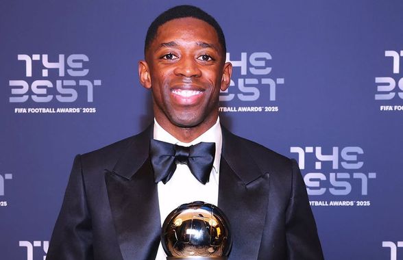 Ousmane Dembele, The Best! FIFA l-a desemnat cel mai bun fotbalist al anului » Cine sunt ceilalți câștigători ai serii