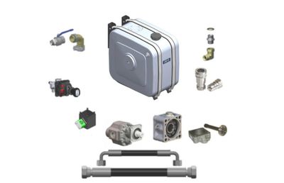 Ce include un kit complet de basculare pentru camion?