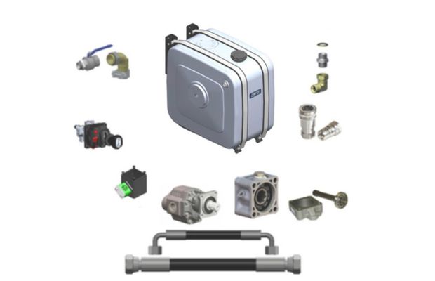 Ce include un kit complet de basculare pentru camion?