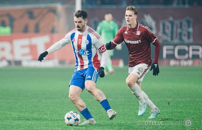 Gigi Becali s-a uitat la Rapid - Oțelul pentru a-l vedea pe Lameira, apoi a dat verdictul