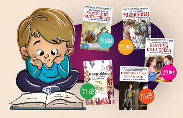 Cărți celebre repovestite!