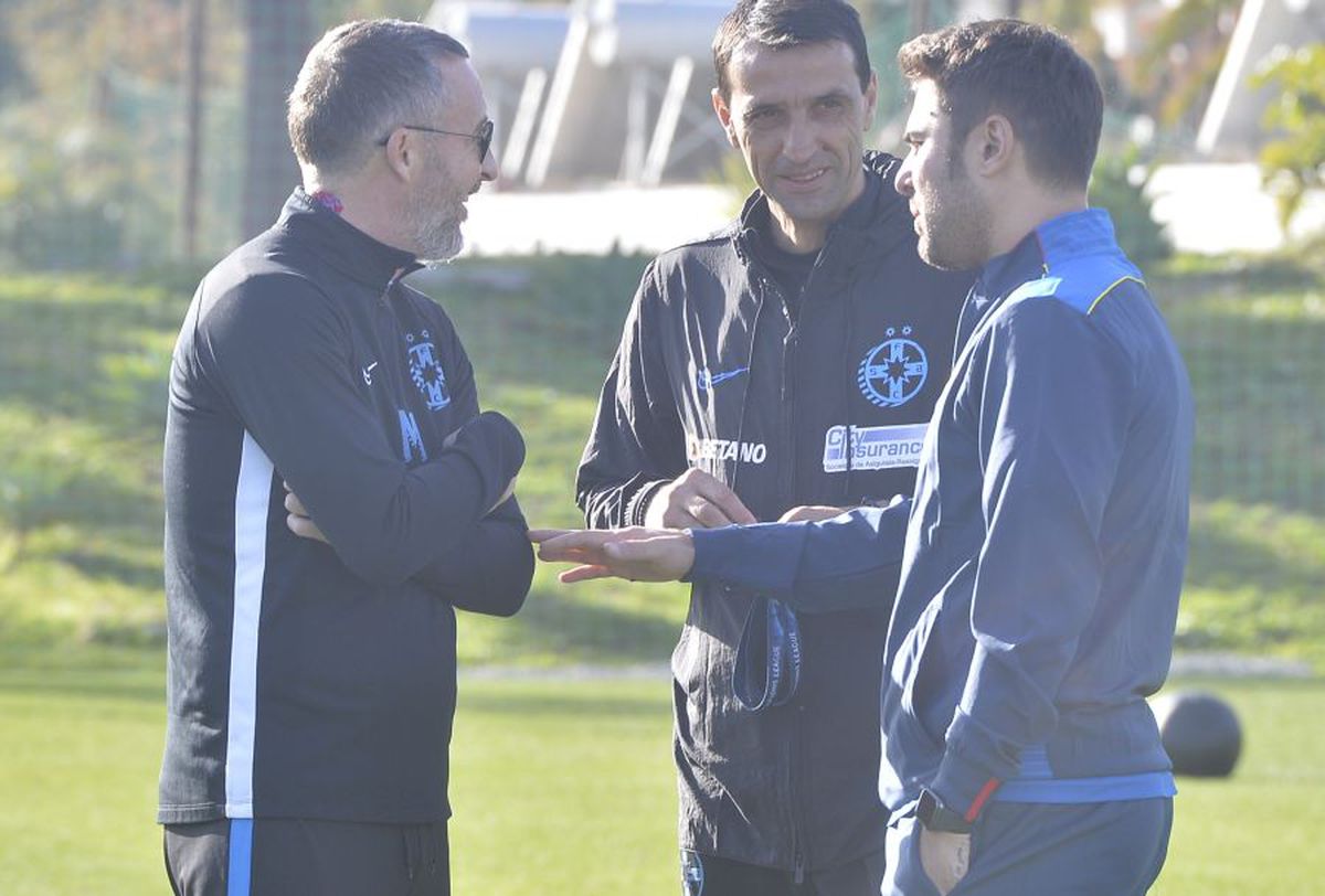 Adi Mutu și Mirel Rădoi în cantonamentul FCSB