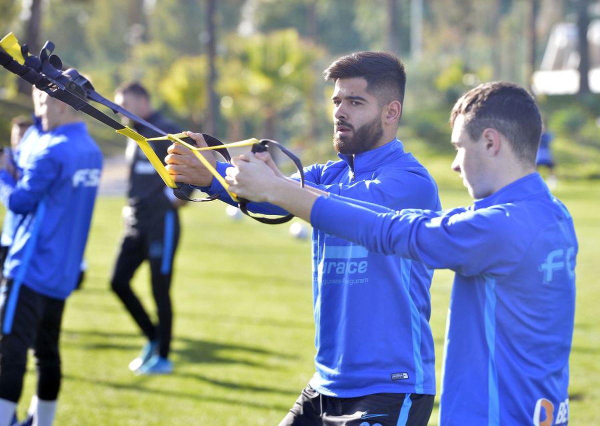 Adi Mutu și Mirel Rădoi în cantonamentul FCSB