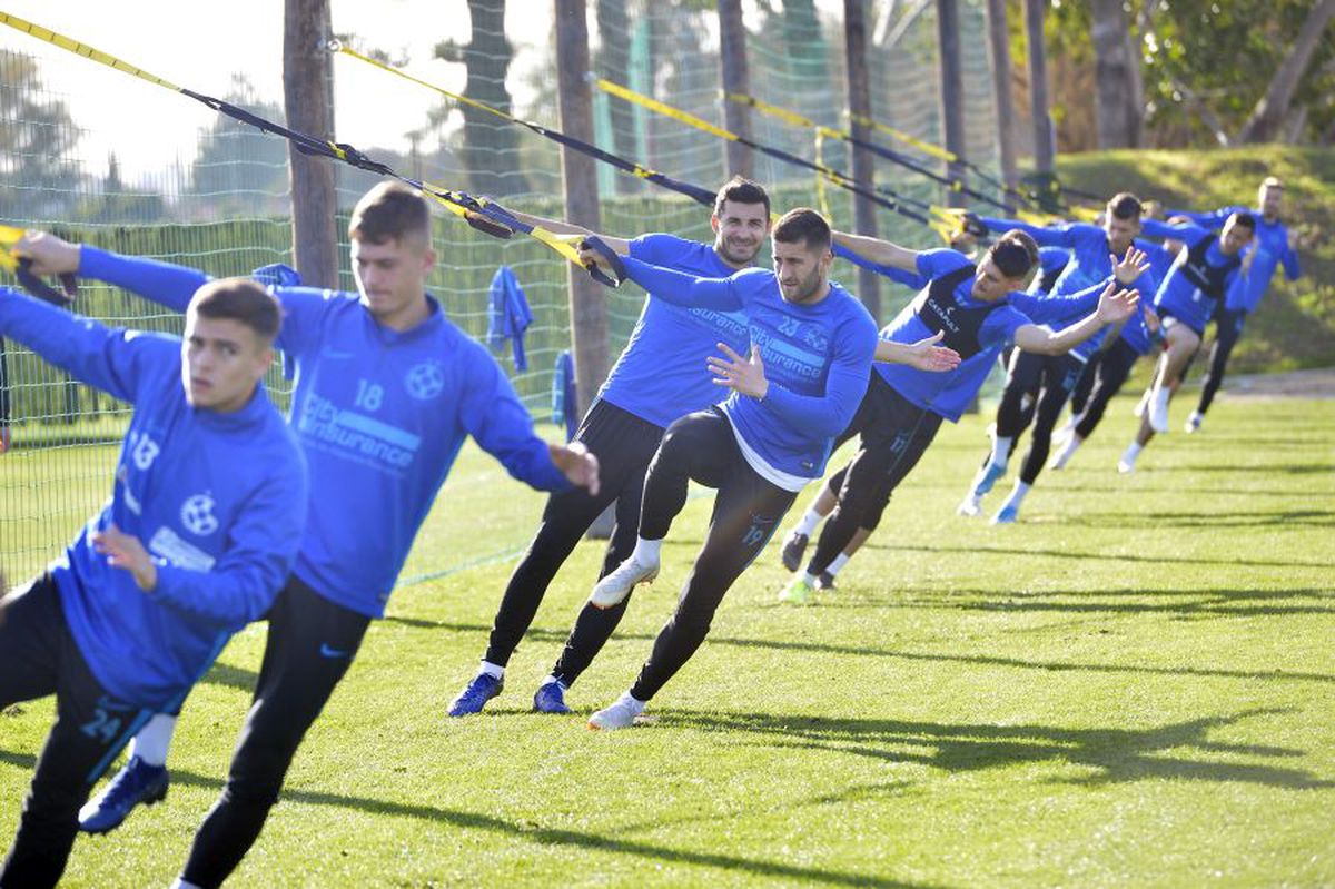 Adi Mutu și Mirel Rădoi în cantonamentul FCSB