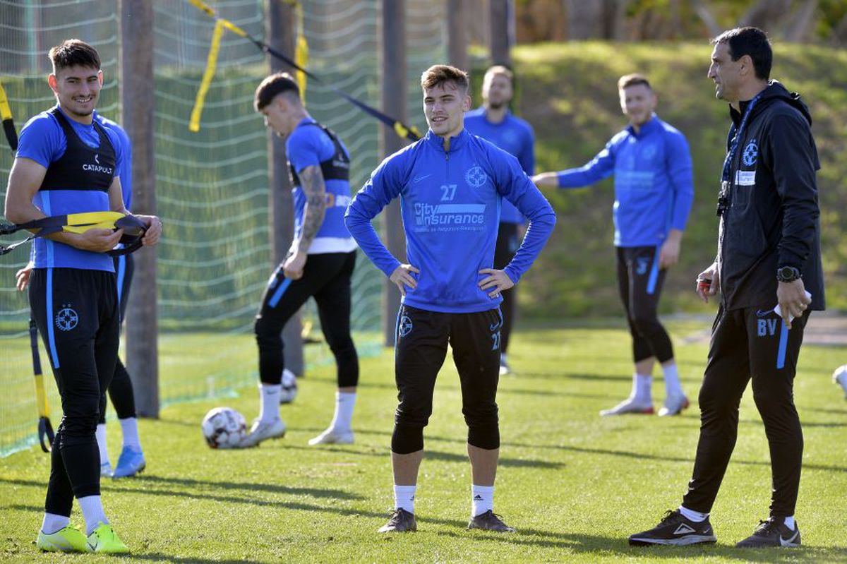 Adi Mutu și Mirel Rădoi în cantonamentul FCSB