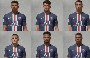 FIFA 20 // Jucătorii lui PSG au primit un „lifting facial” în FIFA 20 » Schimbări pentru Neymar, Mbappe și Cavani