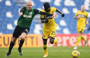 3 fotbaliști români implicați în Sassuolo - Parma: Chiricheș, Mihăilă și un nume-surpriză!