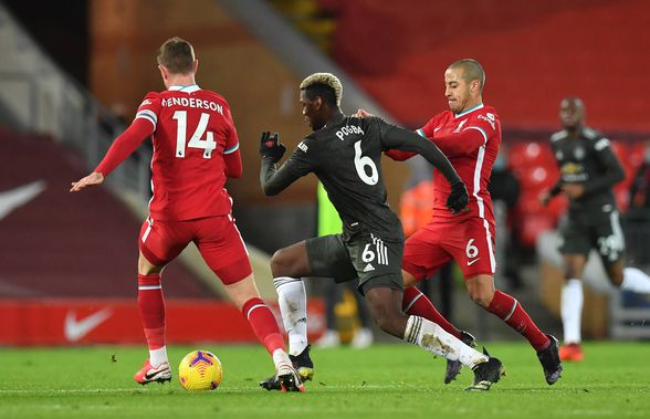 Liverpool - Manchester United 0-0 » „Diavolii” au rezistat asaltului de pe Anfield și își păstrează primul loc