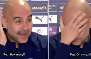 Guardiola, „blocat” în conferință: „Poftim? N-o să-l prind niciodată!” » Întrebarea care l-a lăsat fără cuvinte pe managerul lui Manchester City