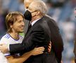 Luka Modric, alături de Florentino Perez // foto: Imago Images