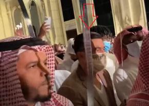 Imaginile zilei » Cum a fost filmat Cosmin Contra în Arabia Saudită
