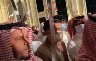 Imaginile zilei » Cum a fost filmat Cosmin Contra în Arabia Saudită