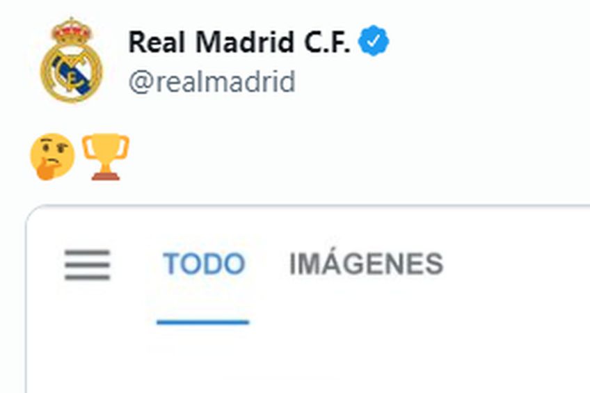 Meme-ul publicat de Real Madrid, șters la doar câteva minute distanță