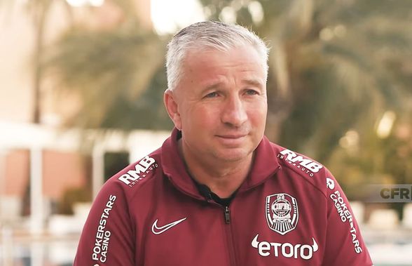 Dan Petrescu, înainte de meciul cu FCSB: „Presiunea e la noi, nu la ei!” + Impresiile despre cantonament și noii jucători