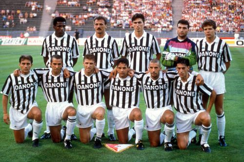 Dino Baggio, al 3-lea de la stânga la dreapta pe rândul de sus. Gianluca Vialli, penultimul de pe rândul de jos / foto: Imago Images