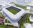 Așa ar urma să arate stadionul din Hunedoara
