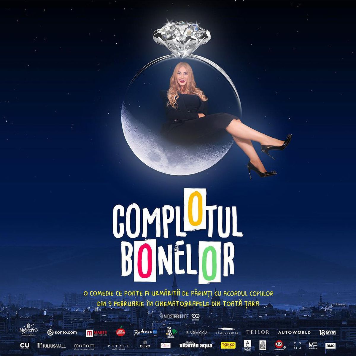 Anamaria Prodan are rolul principal în filmul „Complotul bonelor”