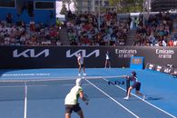 Nemaivăzut la Australian Open » Un copil de mingi a intervenit în timpul unui raliu