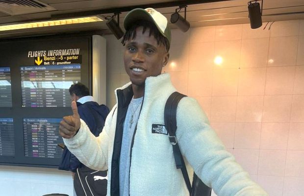 A sosit „Racheta” lui Gigi Becali » Primele imagini cu Nana Antwi în România