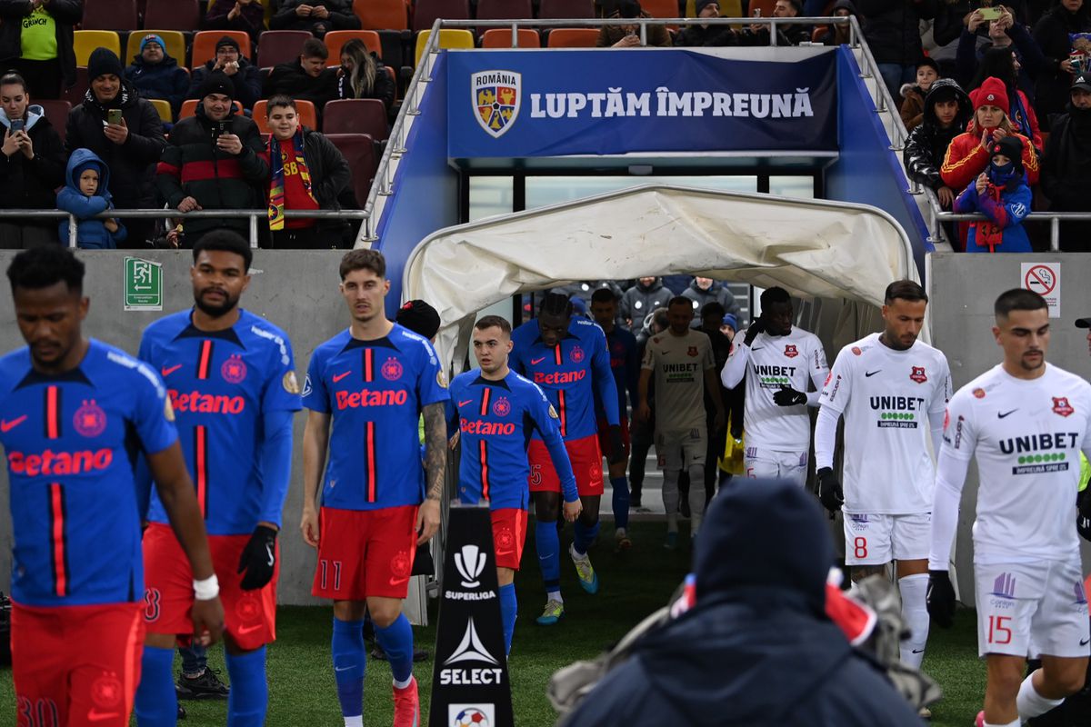 Elias Charalambous a lăudat un fotbalist după remiza dintre FCSB și Hermannstadt: „Este unul dintre cei mai buni jucători în fiecare meci”