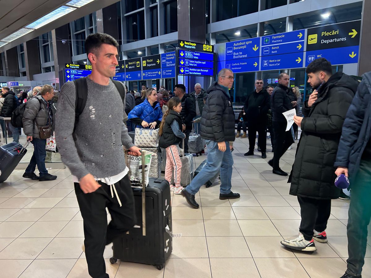 Alexandru Pașcanu a ajuns în România și a făcut show pe aeroport: „Ce căutați aici?! A început Liga 1, eu am rămas să fac cumpărături”