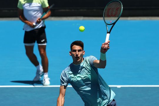 Victor Cornea, la Australian Open // foto: Getty