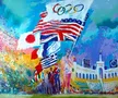 Opera lui LeRoy Neiman, pictorul olimpic, cu o carieră de peste 60 de ani imortalizând sportul