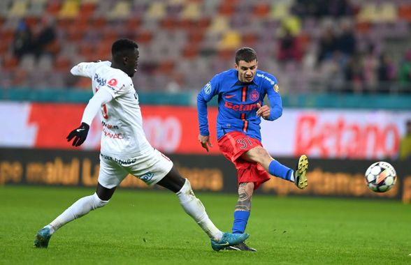 Reacția lui Juri Cisotti după debutul la FCSB: „Am înțeles ce vor de la mine”