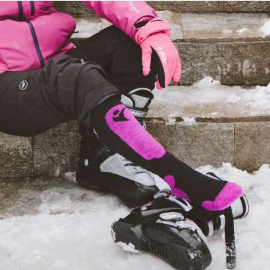 Șosete de schi pentru performanță optimă și confort pe pârtii