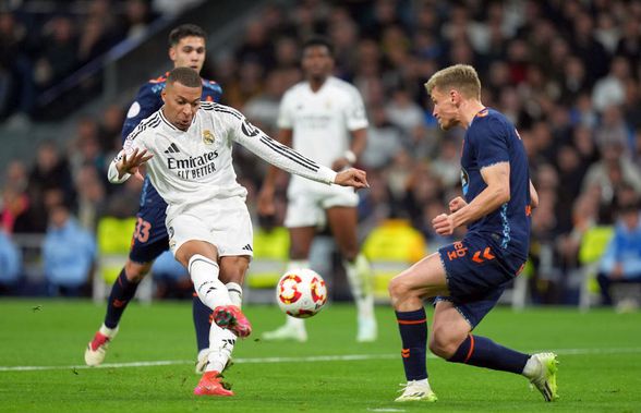 Real Madrid a fost întoarsă de la 2-0 în 8 minute » Cât s-a terminat partida din Cupa Spaniei