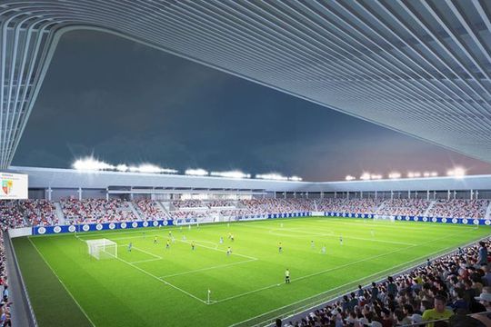 Așa ar urma să arate stadionul din Bistrița