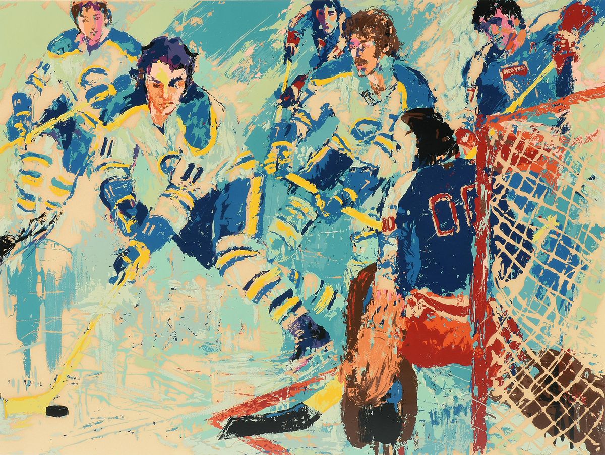 Opera lui LeRoy Neiman, pictorul olimpic, cu o carieră de peste 60 de ani imortalizând sportul