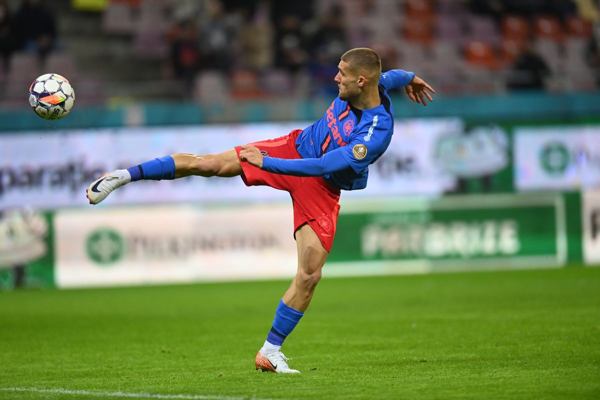 No Olaru, no party! Fără căpitanul Darius, FCSB a smuls cu forcepsul o remiză cu Hermannstadt prin „nebunia” lui Crețu