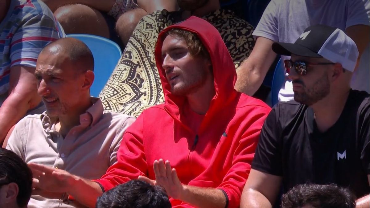 Badosa și Tsitsipas, moment viral la Australian Open » Grecul a început să râdă când a văzut gestul nervos al partenerei
