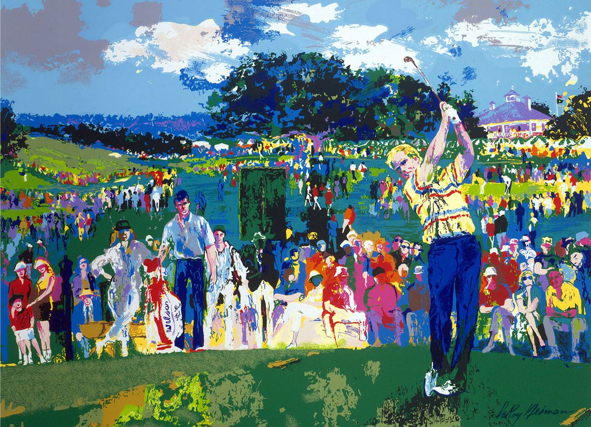 Opera lui LeRoy Neiman, pictorul olimpic, cu o carieră de peste 60 de ani imortalizând sportul