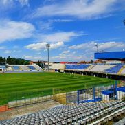 Cum arată acum stadionul din Bistrița