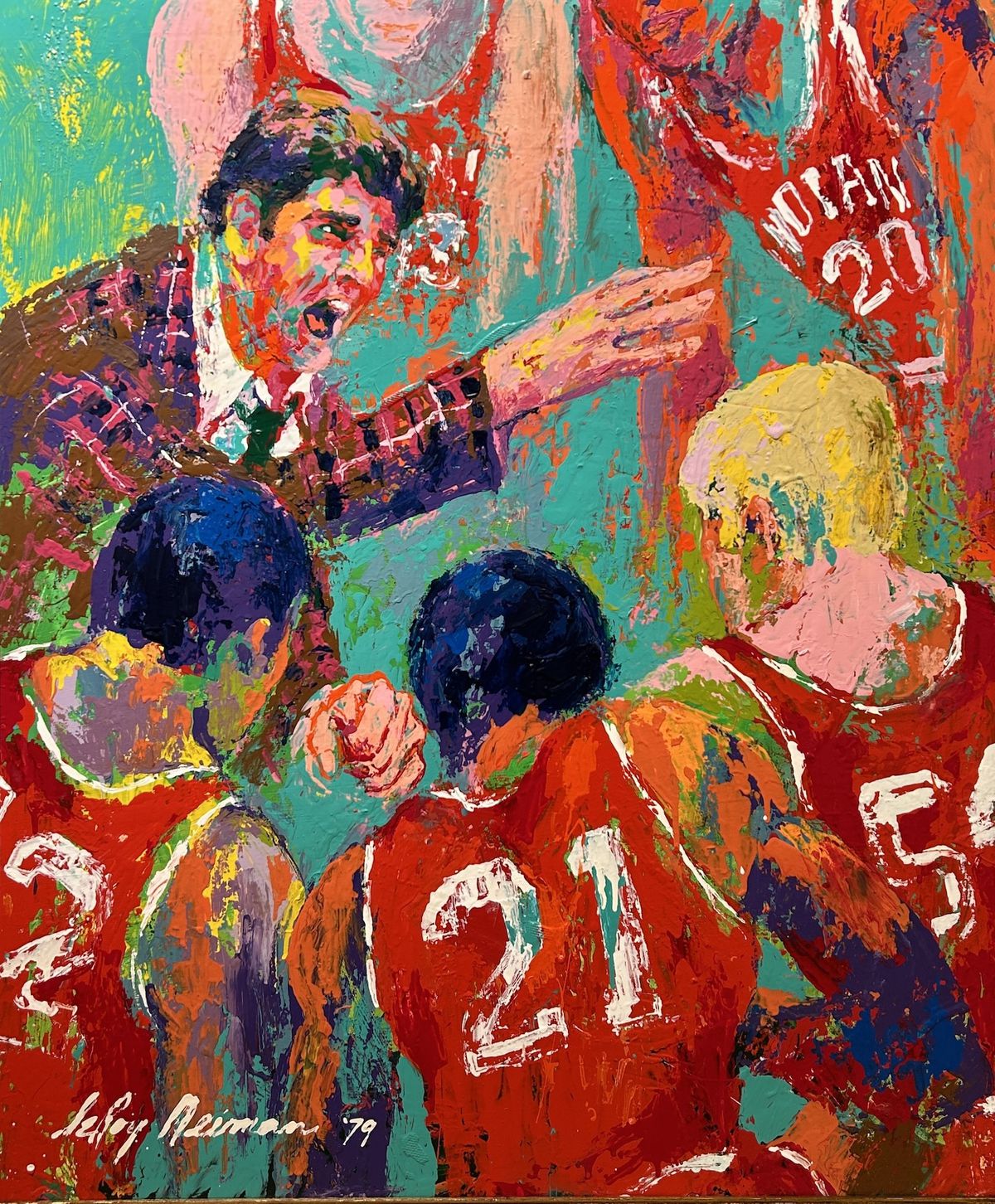 Opera lui LeRoy Neiman, pictorul olimpic, cu o carieră de peste 60 de ani imortalizând sportul