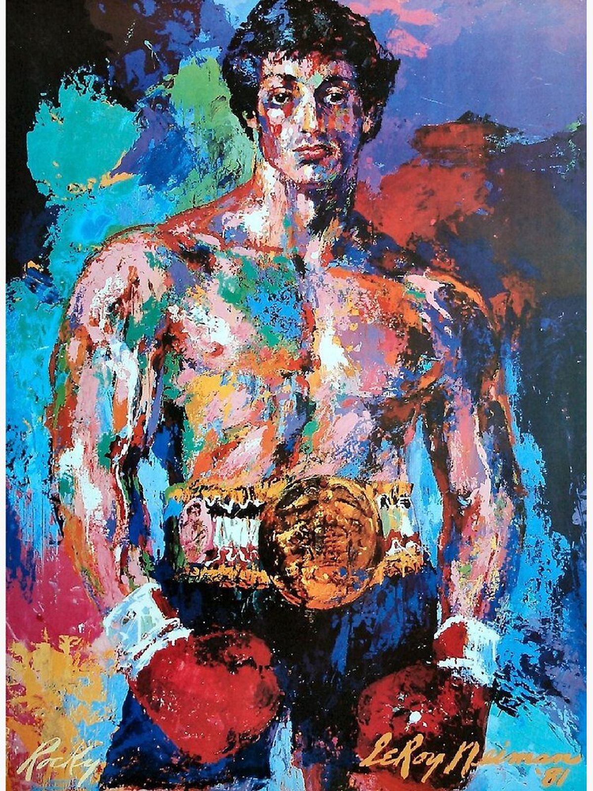 Opera lui LeRoy Neiman, pictorul olimpic, cu o carieră de peste 60 de ani imortalizând sportul