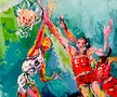 Opera lui LeRoy Neiman, pictorul olimpic, cu o carieră de peste 60 de ani imortalizând sportul