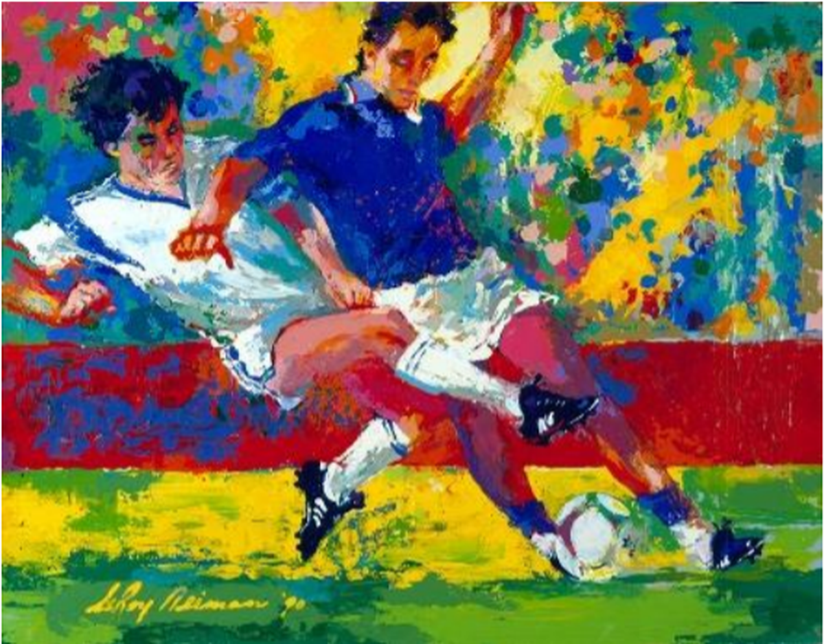 Opera lui LeRoy Neiman, pictorul olimpic, cu o carieră de peste 60 de ani imortalizând sportul