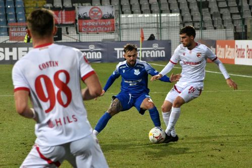 Daniel Mihai, în Metalul - Dinamo/ foto Facebook @Metalul Buzău