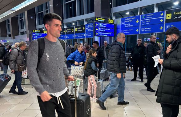 Alexandru Pașcanu a ajuns în România și a făcut show pe aeroport: „Ce căutați aici?! A început Liga 1, eu am rămas să fac cumpărături”